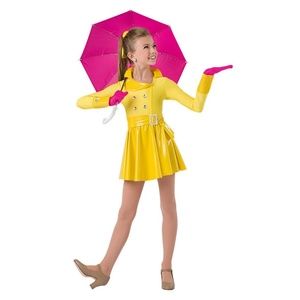 Raincoat Girls Recital Dance Pageant Costume Tap